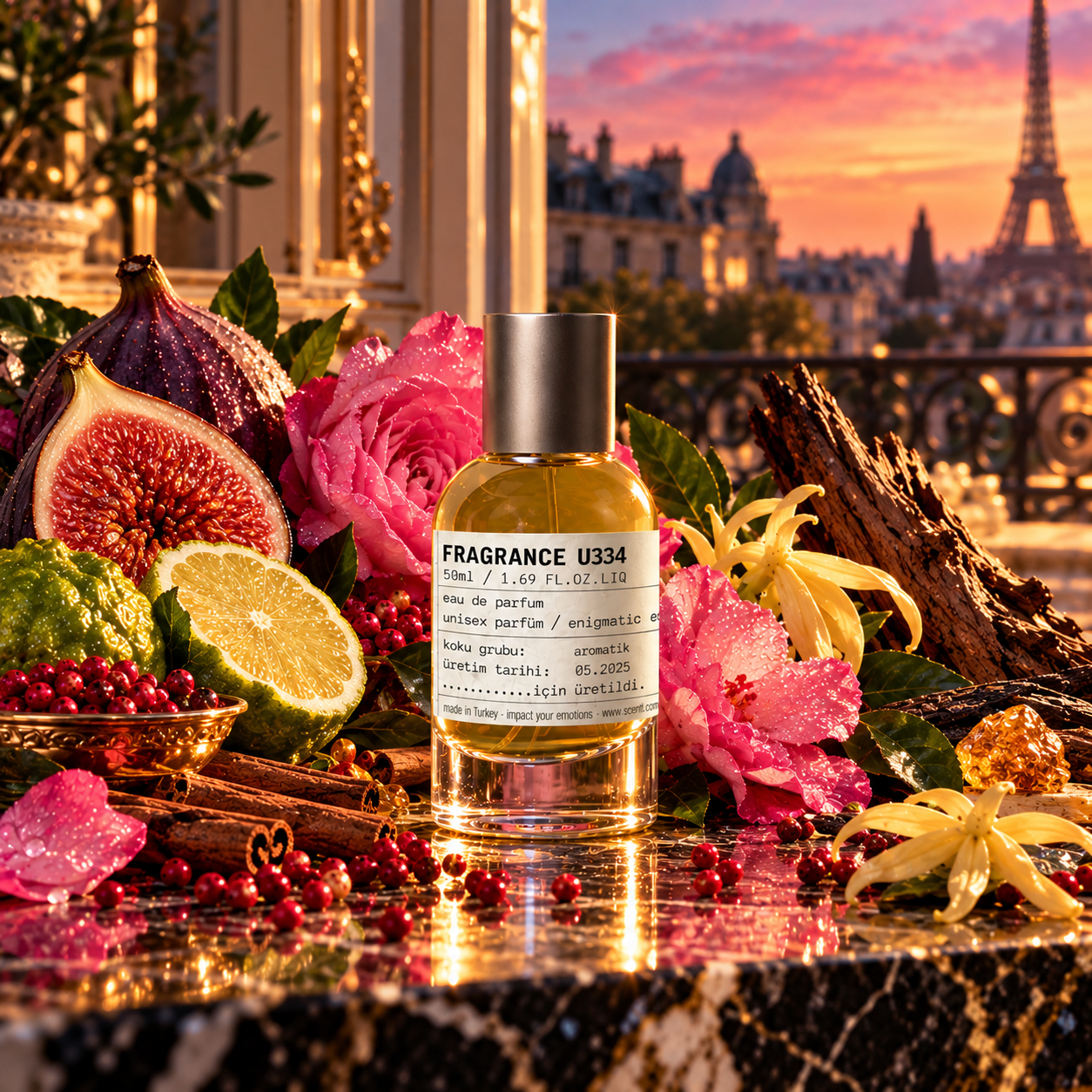 Fragrance U334 Unisex Parfüm